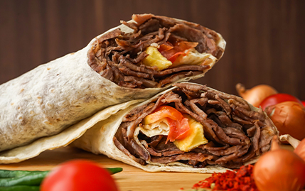 Kaşarlı Et Dürüm